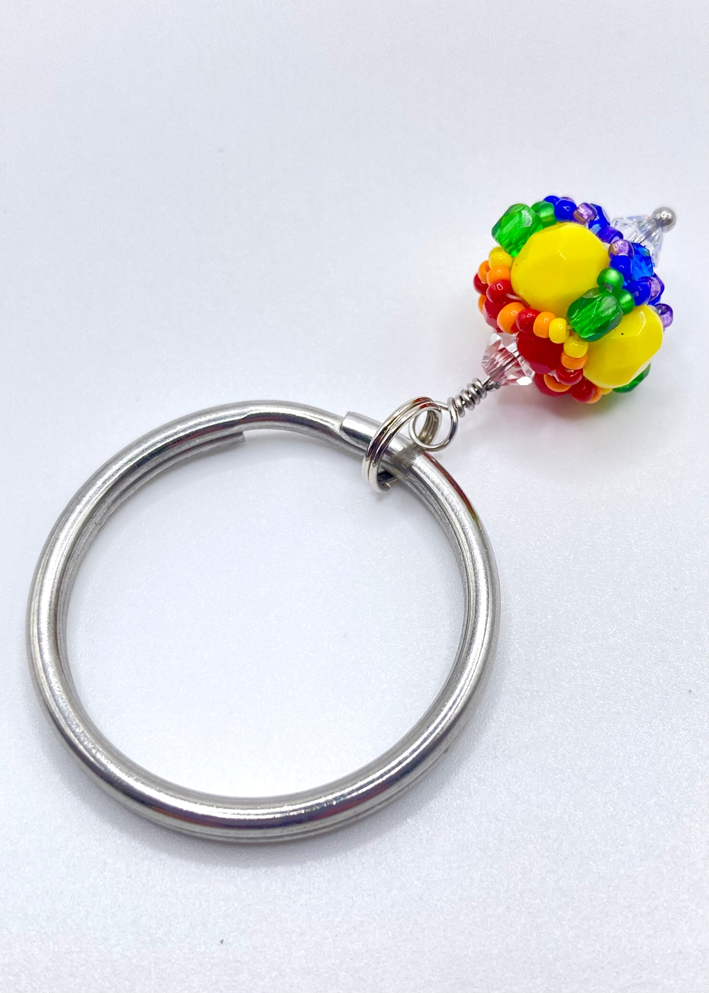 Rainbow Pride Keyring