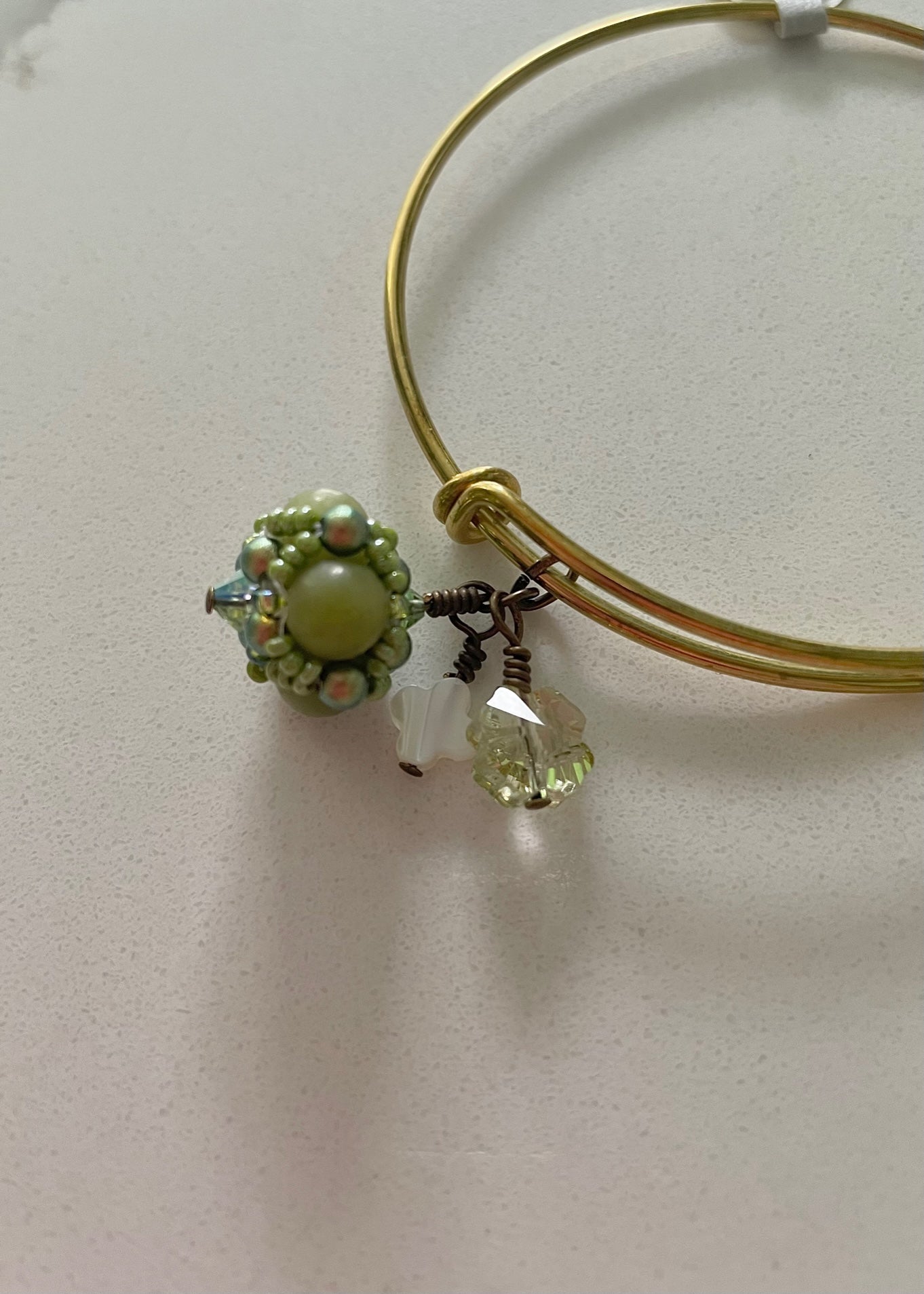 Hand beaded and Irish inspired Connemara Bracelet by Mango Fish Inc.