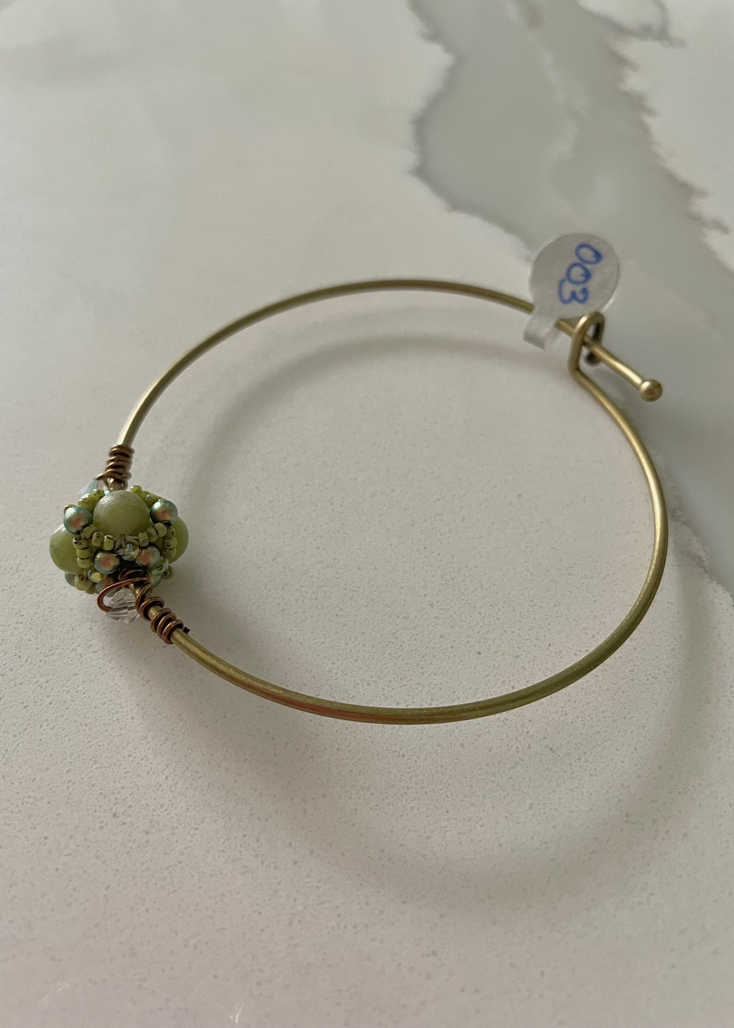 Hand beaded and Irish inspired Connemara Bracelet by Mango Fish Inc.