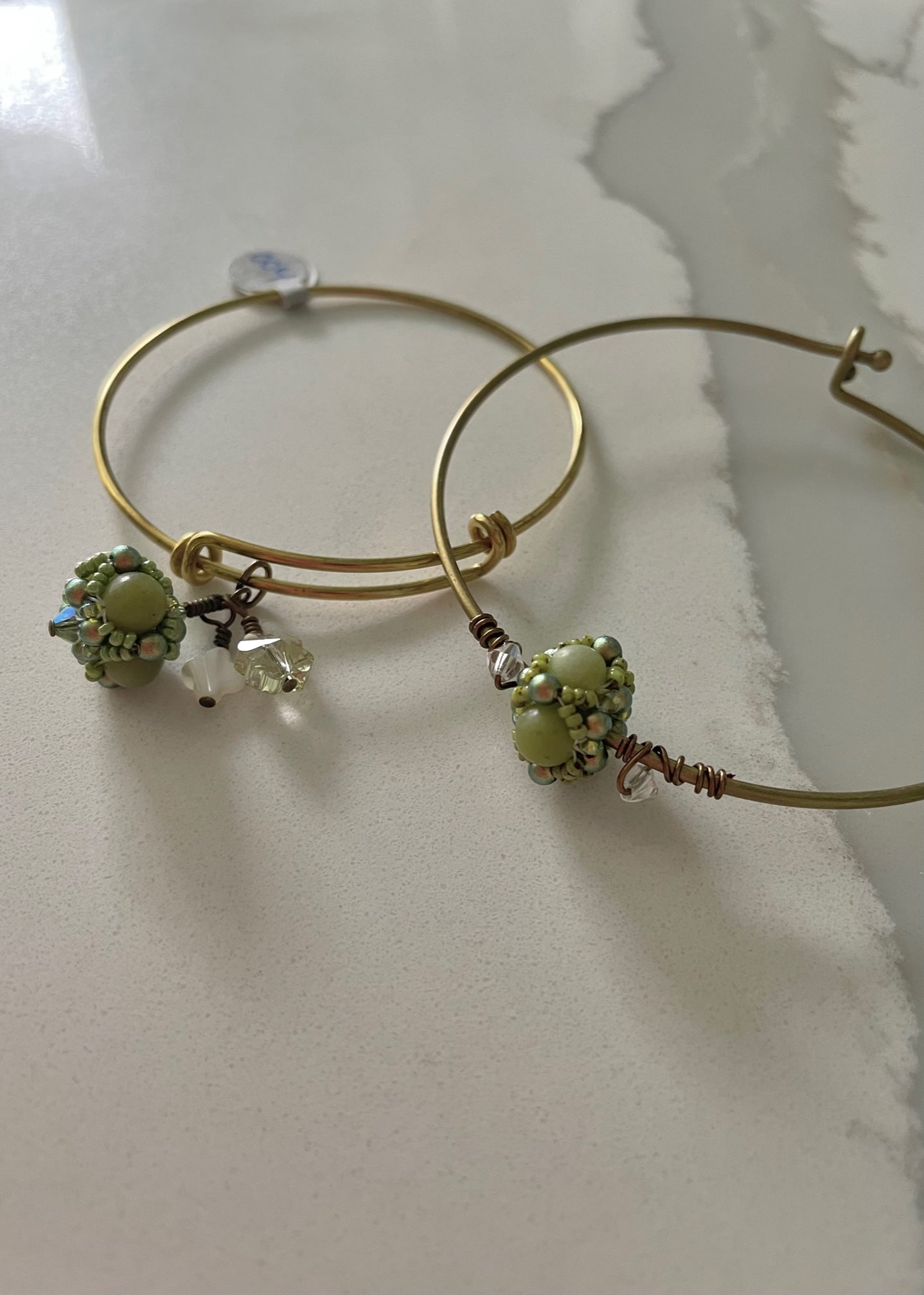 Hand beaded and Irish inspired Connemara Bracelet by Mango Fish Inc.