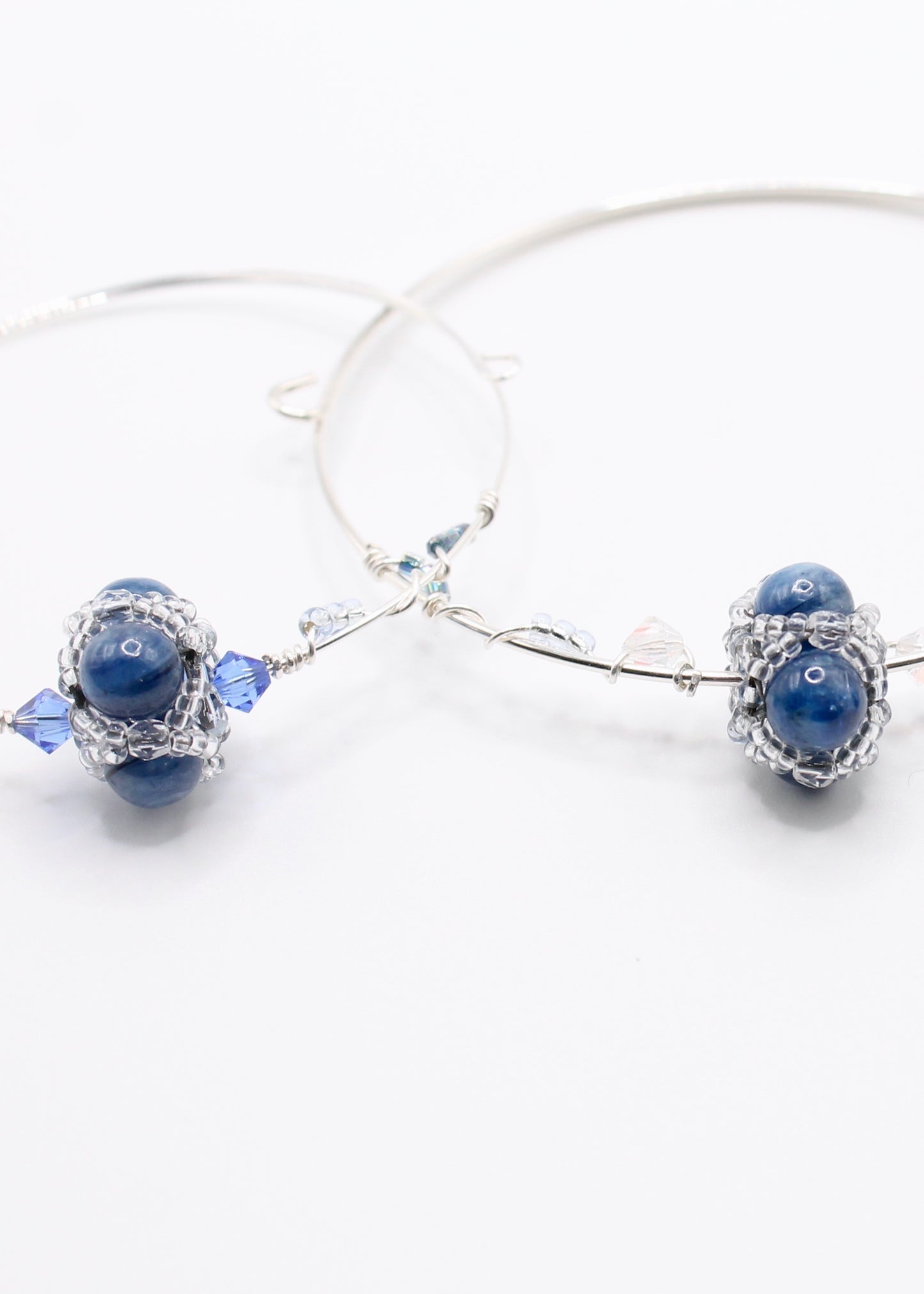Kyanite Wire-Wrapped Bracelet