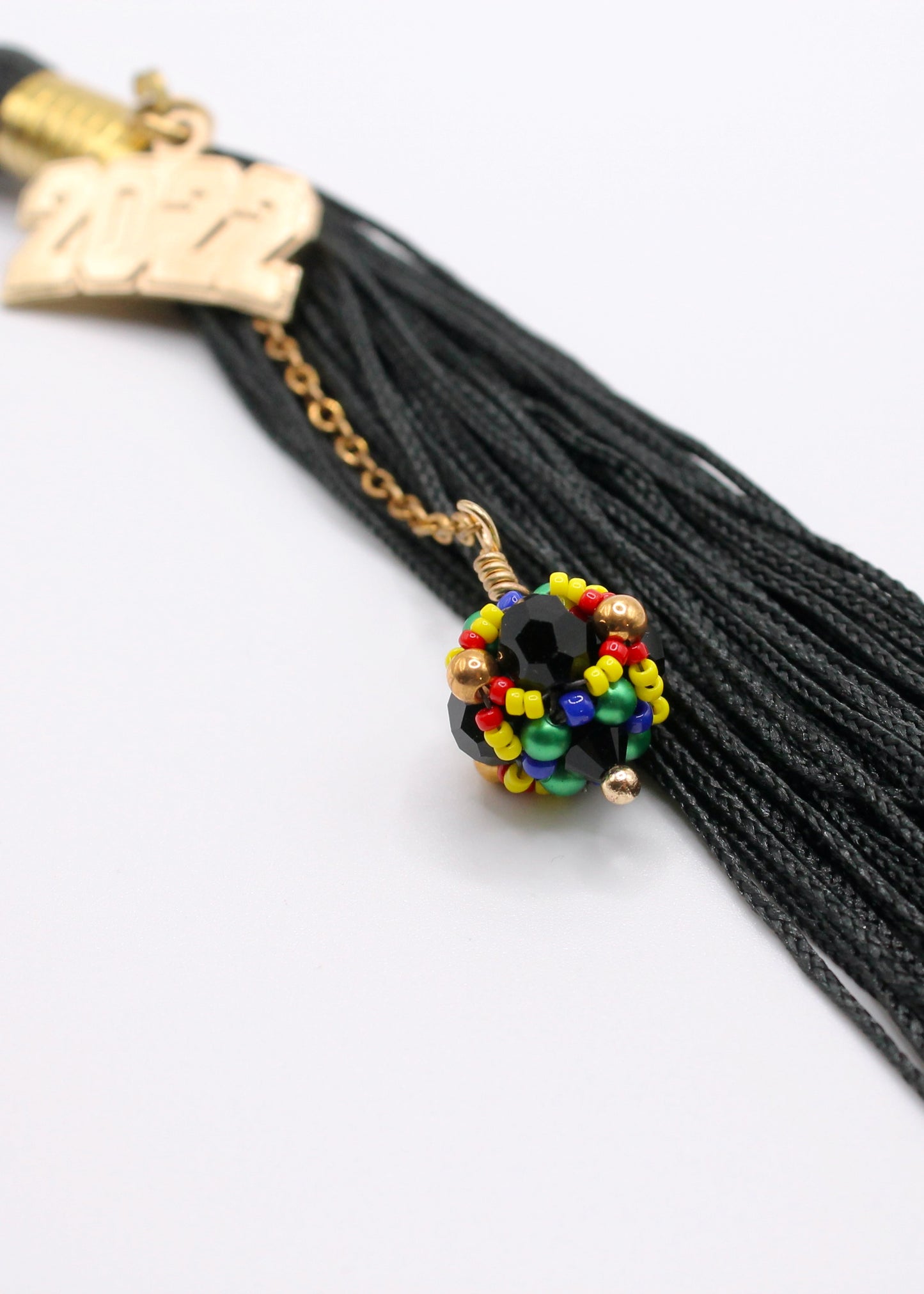 Kente Graduation Cap Tassel Charm