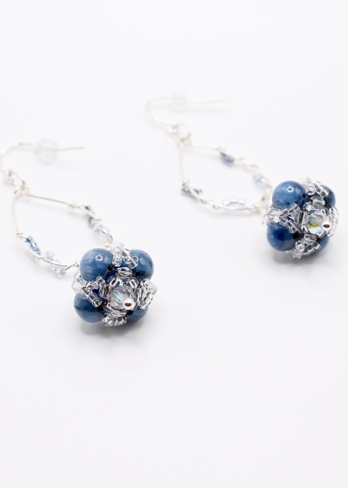 Kyanite Teardrop Earrings