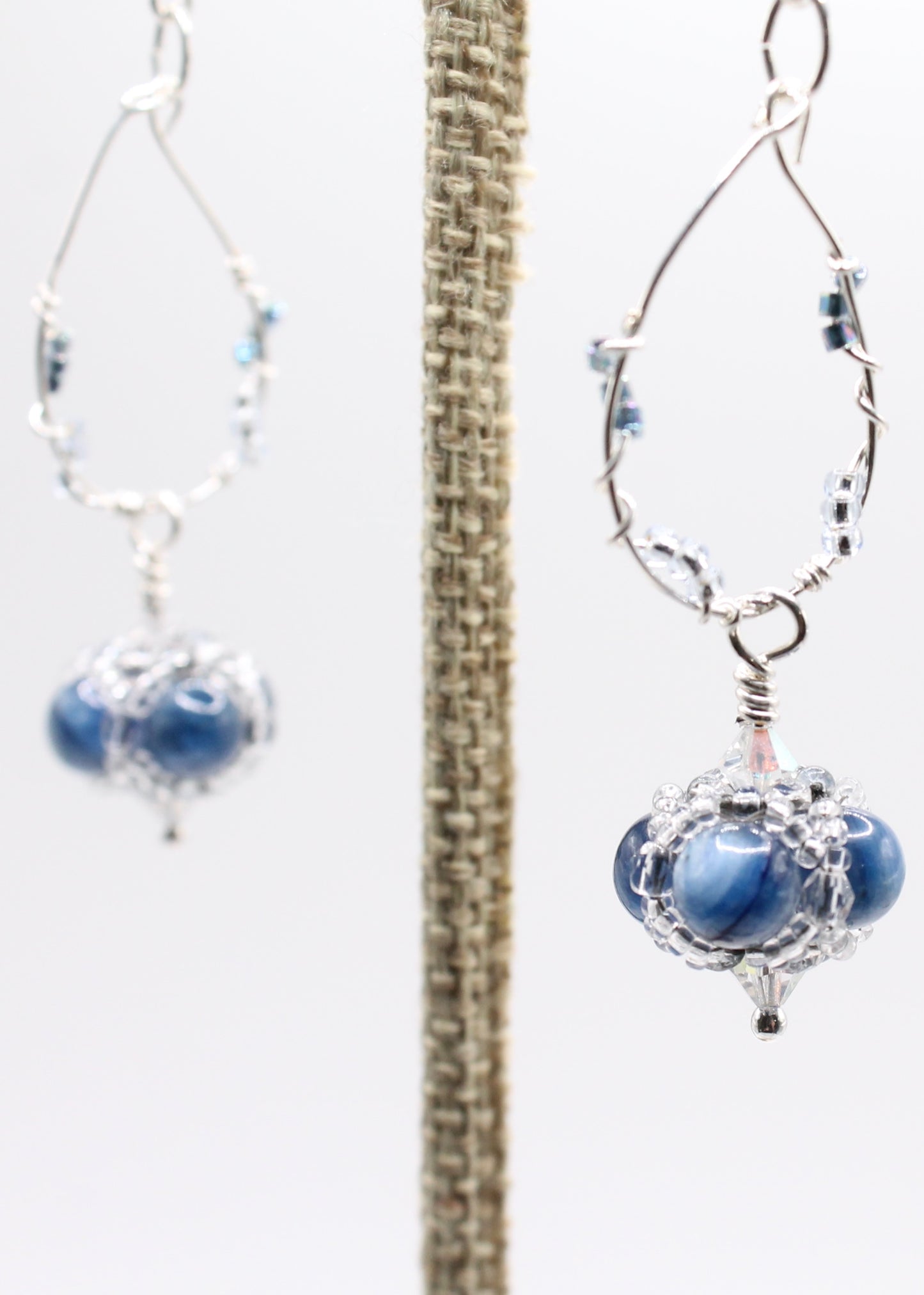Kyanite Teardrop Earrings