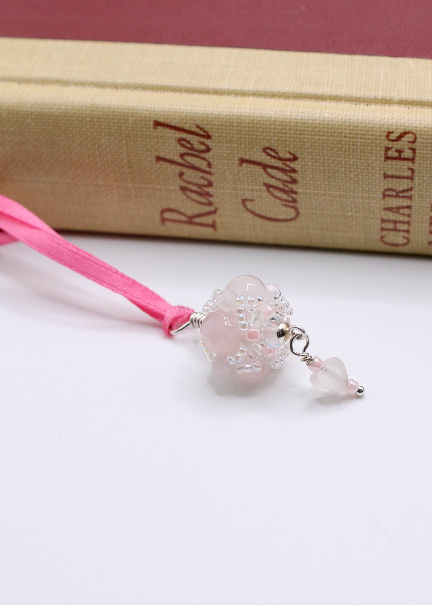Rose Quartz Bookmark