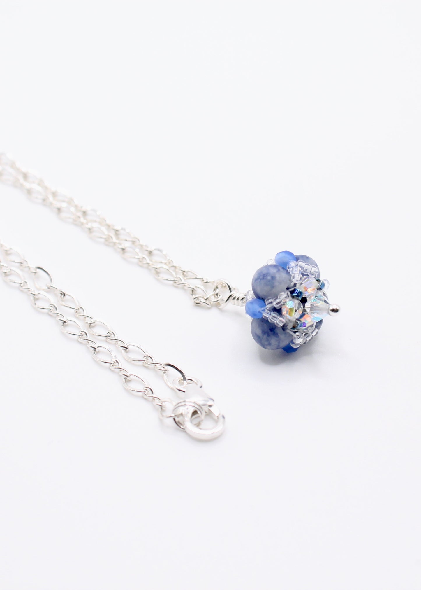 Sodalite Sterling Silver Necklace