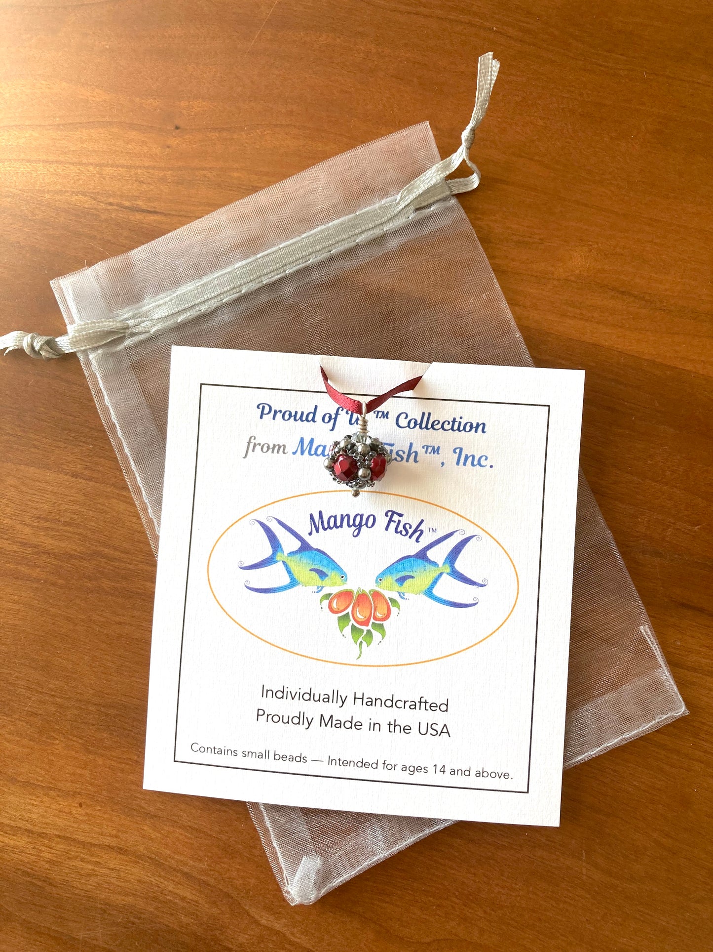 Harvard University - Graduation Cap Beaded Tassel Charm
