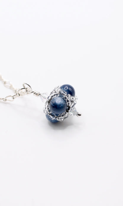 Kyanite Sterling Silver Necklace