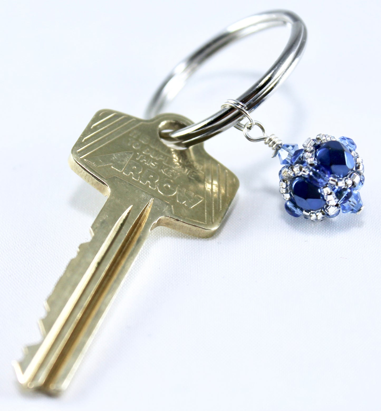 Blue & Silver Key Chain (Penn State University)